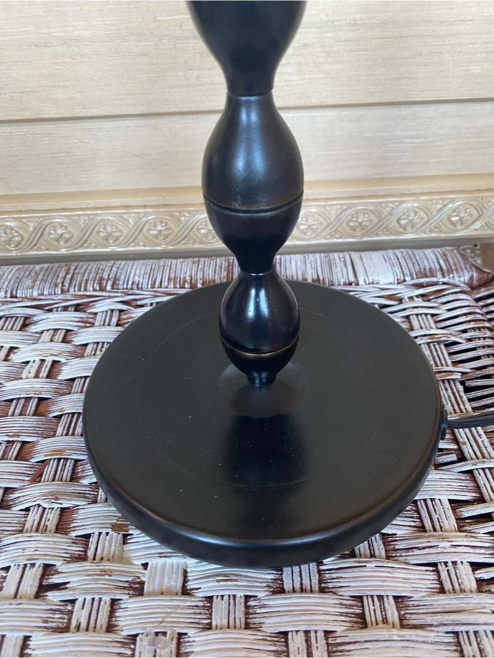 Vintage IKEA Copper Bobbin Table Lamp - 18